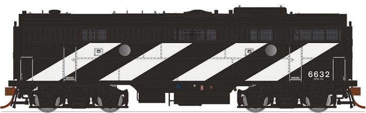 Rapido - GMD F9B - CN #6621 (Stripes) - Pre Order