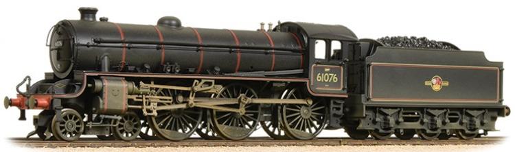 BR B1 Thompson 4-6-0 #61076 (Lined Black - LC) Weathered - Pre Order