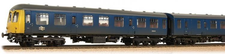 Class 105 2-Car DMU (BR Blue Yellow Ends) Weathered - Pre Order