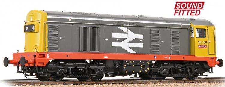 Class 20 #20156 (BR Railfreight - Red Stripe) DCC Sound