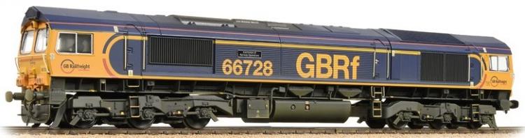 Class 66 #66728 'Institution of Railway Operators' (GBRF) Weathered - Sold Out