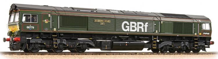 Class 66 #66779 'Evening Star' (GBRF - BR Lined Green - Late Crest) - Sold Out