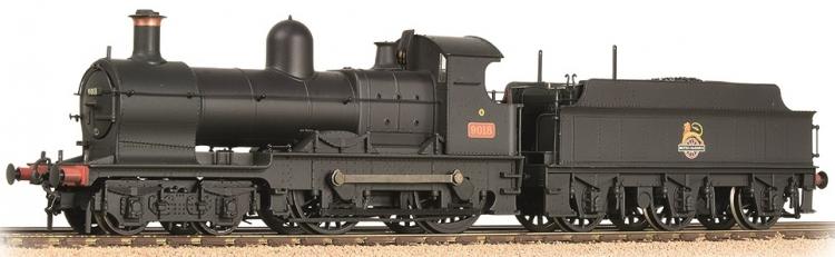 BR 90xx Dukedog #9018 (Plain Black - Early Crest) Weathered - Sold Out