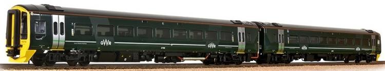 Class 158 2-Car DMU #158766 (GWR Green)