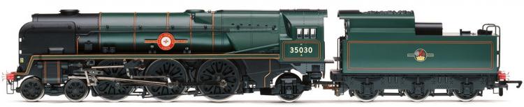 BR Rebuilt Merchant Navy 4-6-2 #35030 'Elder Dempster Lines' (Lined Green - Late Crest) - Sold Out