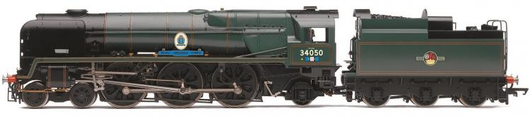 BR Rebuilt Battle of Britain 4-6-2 #34050 'Royal Observer Corps' (Lined Green - Late Crest) - Out of Stock