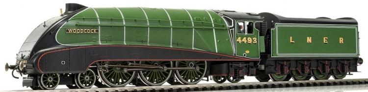 LNER A4 4-6-2 #4493 'Woodcock' (Apple Green) - Sold Out