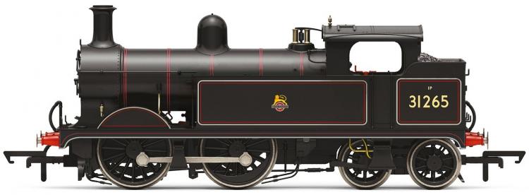 BR H Class 0-4-4T #31265 (Lined Black - Early Crest) - Out of Stock