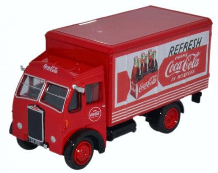 Oxford - Albion Box Van - Coca Cola - Sold Out