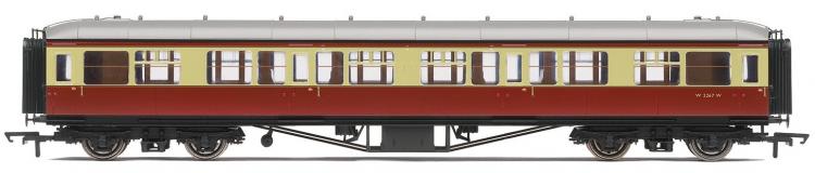 BR 63' Hawksworth Corridor 3rd Class #W2267W (Crimson & Cream) - Sold Out