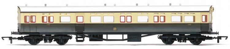 GWR 63' Collett A30 Autocoach #190 (Chocolate & Cream) - Available to Order In