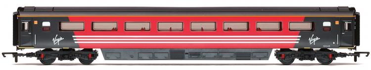 Virgin Mk3 TSO Trailer Standard Open #12045 (Virgin Trains - Red & Black) - Available to Order In
