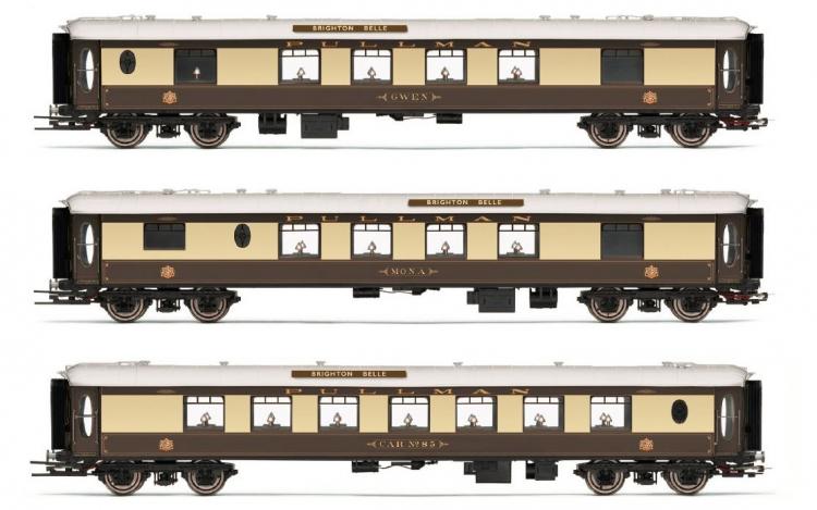 Pullman 5-BEL 'Brighton Belle' 3-Coach Pack (Umber & Cream) - Sold Out