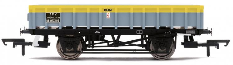 BR ZGV 'Clam' Wagon #DB973110 (Departmental Grey & Yellow) - Sold Out