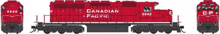 Bowser - GMD SD40-2 - CP #5940 (Block Lettering) - Pre Order