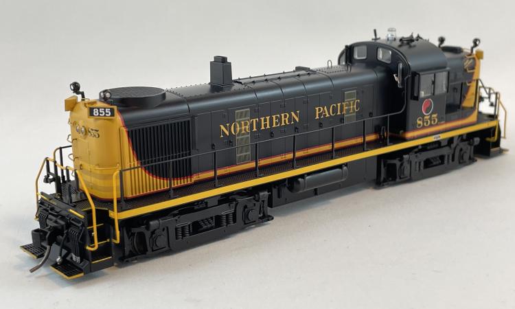 Bowser - Alco RS-3 - NP #855 (Northern Pacific - Canoe) DCC Sound - Sold Out