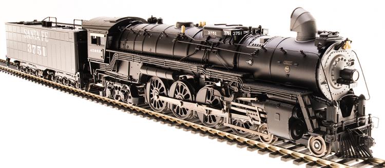 Broadway Limited - ATSF 3751 4-8-4 #3761 (Oil Tender) Paragon3 DCC Sound - Sold Out