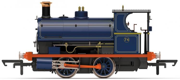 Peckett W4 0-4-0ST #74 (Port of London Authority - Blue) - Sold Out