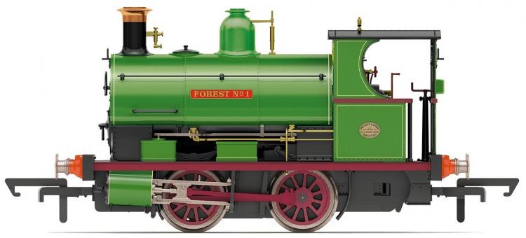 Peckett W4 0-4-0ST - Charity Colliery 'Forest No.1' (Green) - Sold Out