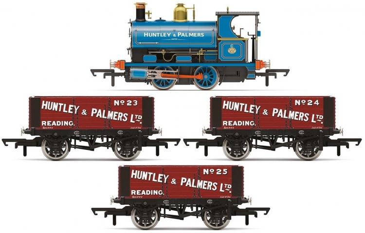 Peckett W4 0-4-0ST # 'C' (Huntley & Palmers - Blue) Train Pack - Out of Stock