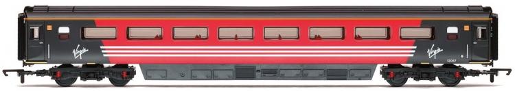Virgin Mk3 TSO Trailer Standard Open #12087 (Virgin Trains - Red & Black) - Available to Order In