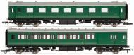 R4534E : BR (ex-Maunsell) Pull-Push Coach Pack #Set 601 (Green) - In Stock