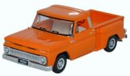 87CP65002 : Oxford - 1965 Chevrolet Stepside Pick Up Truck - Orange 87CP65002 : Oxford - 1965 Chevrolet Stepside Pick Up Truck - Orange