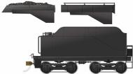 602091 : Rapido - CPR D10 style Coal/Oil Tender (Painted - Unlettered) - Pre Order 602091 : Rapido - CPR D10 style Coal/Oil Tender (Painted - Unlettered) - Pre Order