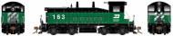 27005 : Rapido - EMD SW1200 - BN #165 (ex GN) (Burlington Northern - Green) - Pre Order 27005 : Rapido - EMD SW1200 - BN #165 (ex GN) (Burlington Northern - Green) - Pre Order