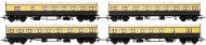 Z017 : Hornby Coach Bundle - GWR Collett Bow Ended Suburban (Chocolate and Cream) - In Stock Z017 : Hornby Coach Bundle - GWR Collett Bow Ended Suburban (Chocolate and Cream) - In Stock