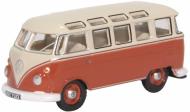 76VWS001 : Oxford - Volkswagen T1 Samba Bus - Sealing Wax Red/Beige Grey 76VWS001 : Oxford - Volkswagen T1 Samba Bus - Sealing Wax Red/Beige Grey