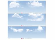SKP-03 : Peco - Photographic Backscene - Sky and Clouds - In Stock