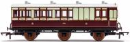 R40075 : LNWR 6 Wheel Coach Brake 3rd Class #7463 (Plum & Spilt Milk) - Sold Out on Pre Orders R40075 : LNWR 6 Wheel Coach Brake 3rd Class #7463 (Plum & Spilt Milk) - Sold Out on Pre Orders