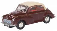 76MMC006 : Oxford - Morris Minor Convertible (Closed) - Maroon/Tan - In Stock 76MMC006 : Oxford - Morris Minor Convertible (Closed) - Maroon/Tan - In Stock