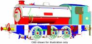 7S-094-004D : BR J94 Austerity 0-6-0ST #68012 (Black - Late Crest) DCC Fitted - Pre Order