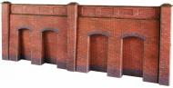 PO244 : Retaining Wall - Red Brick - In Stock