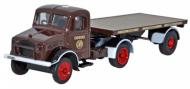 76BD008 : Oxford - Bedford OX Flatbed Trailer - GWR 76BD008 : Oxford - Bedford OX Flatbed Trailer - GWR