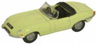 76ETYP006 : Oxford - Jaguar E Type Open Top - Pale Primrose 76ETYP006 : Oxford - Jaguar E Type Open Top - Pale Primrose