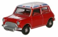 76MN001 : Oxford - Austin Mini - Tartan Red/Union Jack - In Stock