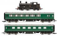R3512 : BR H Class 0-4-4T #31551 (LC) Push/Pull Train Pack - In Stock R3512 : BR H Class 0-4-4T #31551 (LC) Push/Pull Train Pack - In Stock