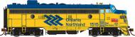 222530 : Rapido - GMD FP7 - ONR #1508 (Ontario Northland - Chevron) - Pre Order 222530 : Rapido - GMD FP7 - ONR #1508 (Ontario Northland - Chevron) - Pre Order