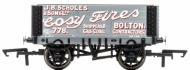 R6871 : 6 Plank Wagon - Scholes & Sons Cosy Fires, Bolton #778 - In Stock R6871 : 6 Plank Wagon - Scholes & Sons Cosy Fires, Bolton #778 - In Stock