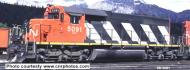 24978 : Bowser - GMD SD40 - CN #5096 (Stripes) with Snow Shield - Pre Order 24978 : Bowser - GMD SD40 - CN #5096 (Stripes) with Snow Shield - Pre Order