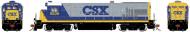 18526 : Rapido - GE B36-7 - CSX #5885 (YN2 Grey & Blue - White Roof) with ditch lights - Pre Order 18526 : Rapido - GE B36-7 - CSX #5885 (YN2 Grey & Blue - White Roof) with ditch lights - Pre Order