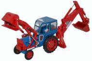 76ML1001 : Oxford - JCB Major Loader Mk1 Excavator - JCB Blue & Red 76ML1001 : Oxford - JCB Major Loader Mk1 Excavator - JCB Blue & Red