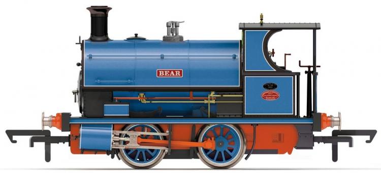 Peckett W4 0-4-0ST (Open Back Cab) - S&KLR 'Bear' (Blue) - Sold Out