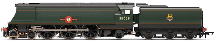 BR Merchant Navy 4-6-2 #35029 'Ellerman Lines' (Lined Green - Early Crest) - Sold Out