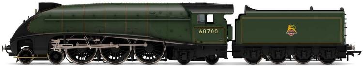 BR Rebuilt W1 Hush-Hush 4-6-4 #60700 (Lined Green - Early Crest) - In Stock