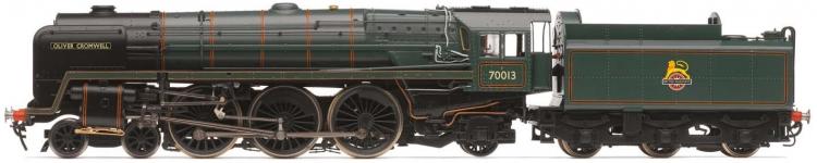 BR 7MT Britannia 4-6-2 #70013 'Oliver Cromwell' (Lined Green - Early Crest) - Sold Out