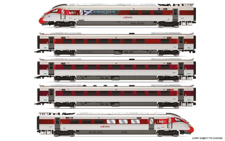 Class 800/1 Azuma #800 104 'Celebrating Scotland' (LNER - Scotland) Train Pack - Sold Out